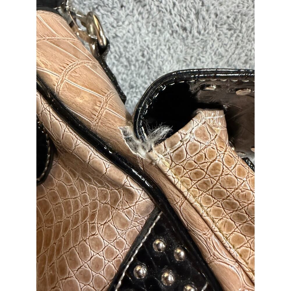 Y2K Western Cross Studded Handbag and Crossbody Cowboy Chic McBling - Picture 8 of 13